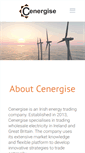 Mobile Screenshot of cenergise.com